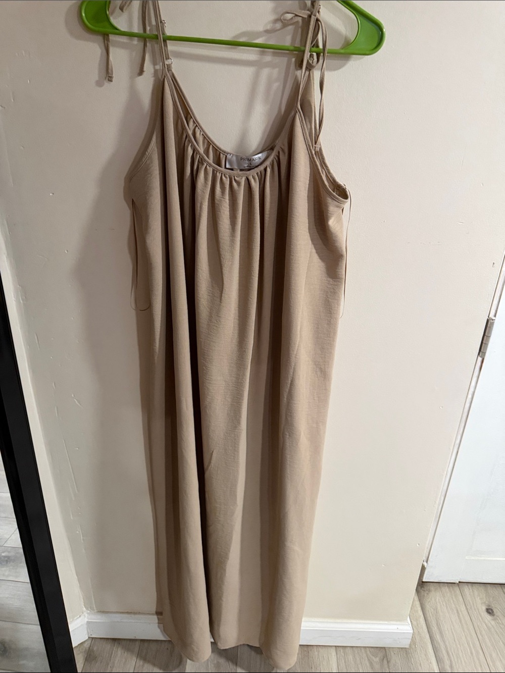Primark Beige High-Low Summer Dress
